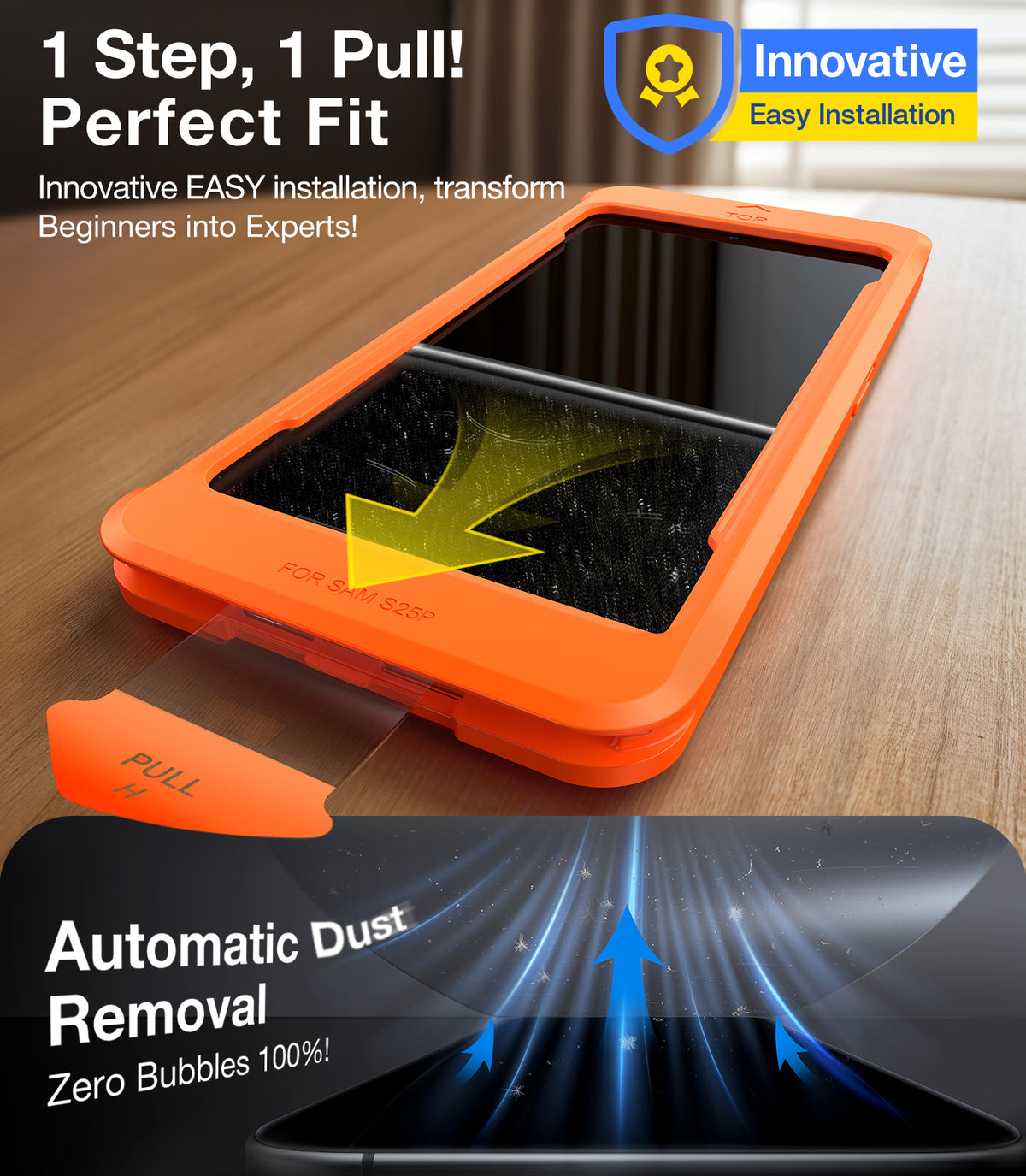 UltraGlass Samsung Galaxy S25 Ultra Screen Protector , 2 Pack